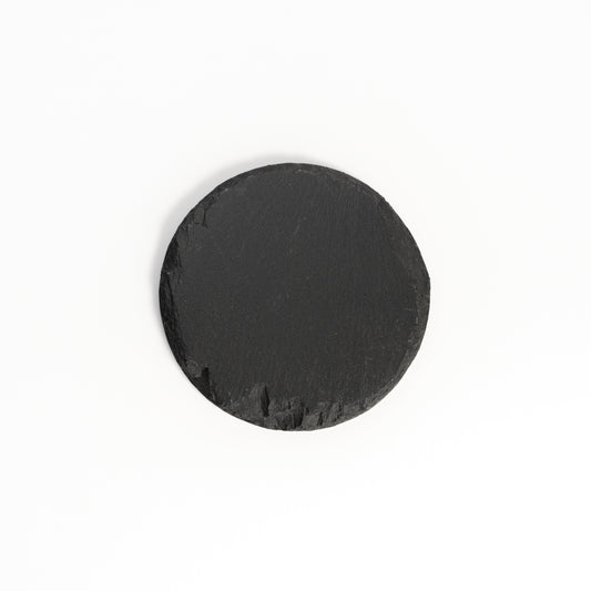 Pet Photo Slate Coaster - Round