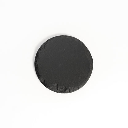 Pet Photo Slate Coaster - Round