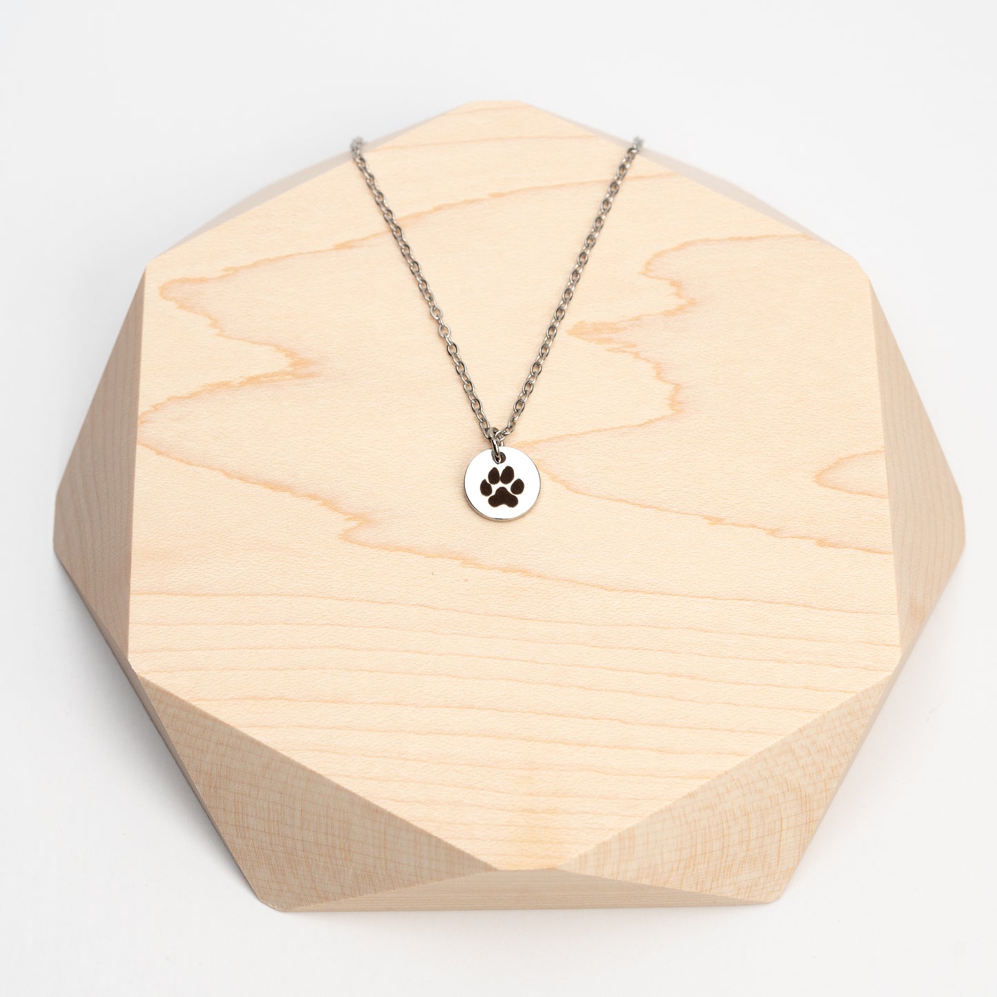 Real Paw Print Necklace