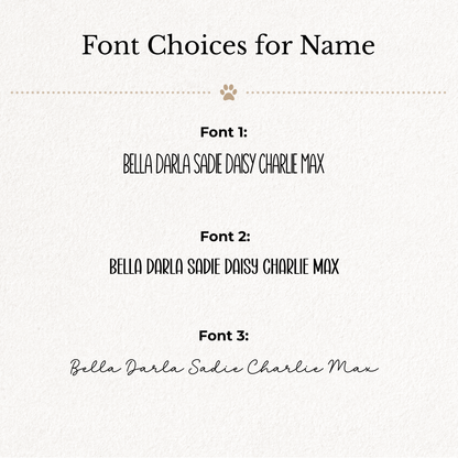 Personalized Pet Tag