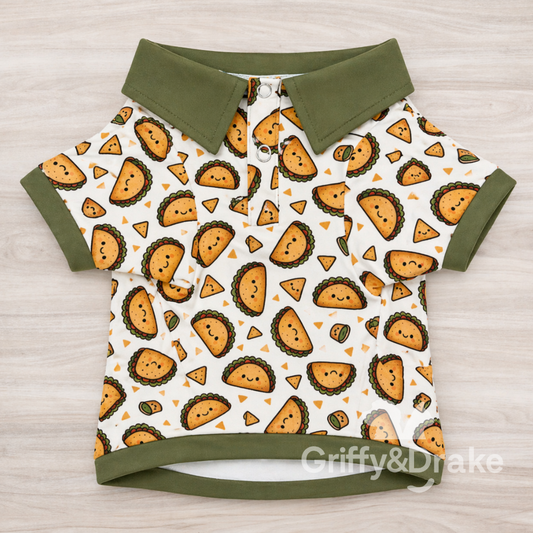 Griffy & Drake Collar Shirt - Taco Bout It