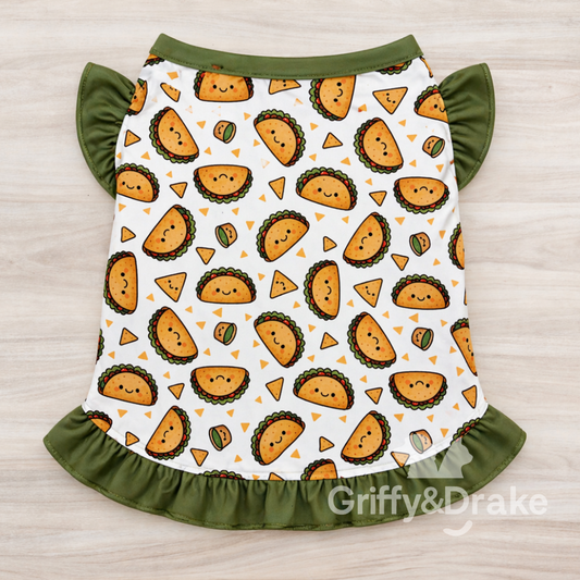 Griffy & Drake Ruffle Shirt - Taco Bout It